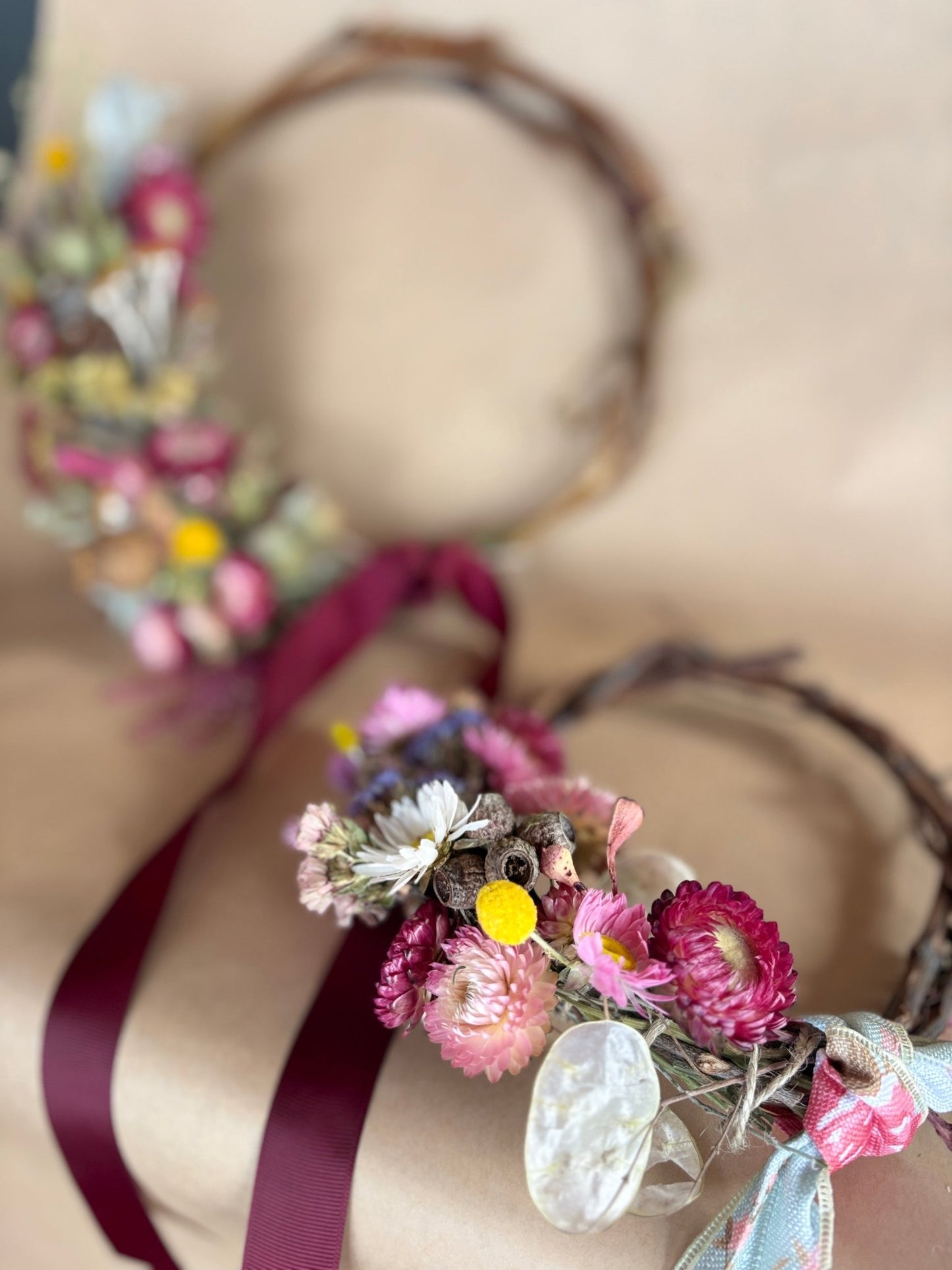 A Circle Shared - Wreath Kit for Two - Everlasting Floral Studio