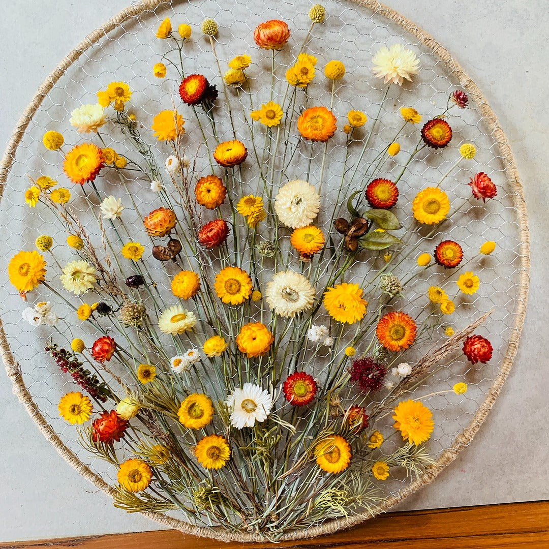 Dried Flower Panels - Custom Made
