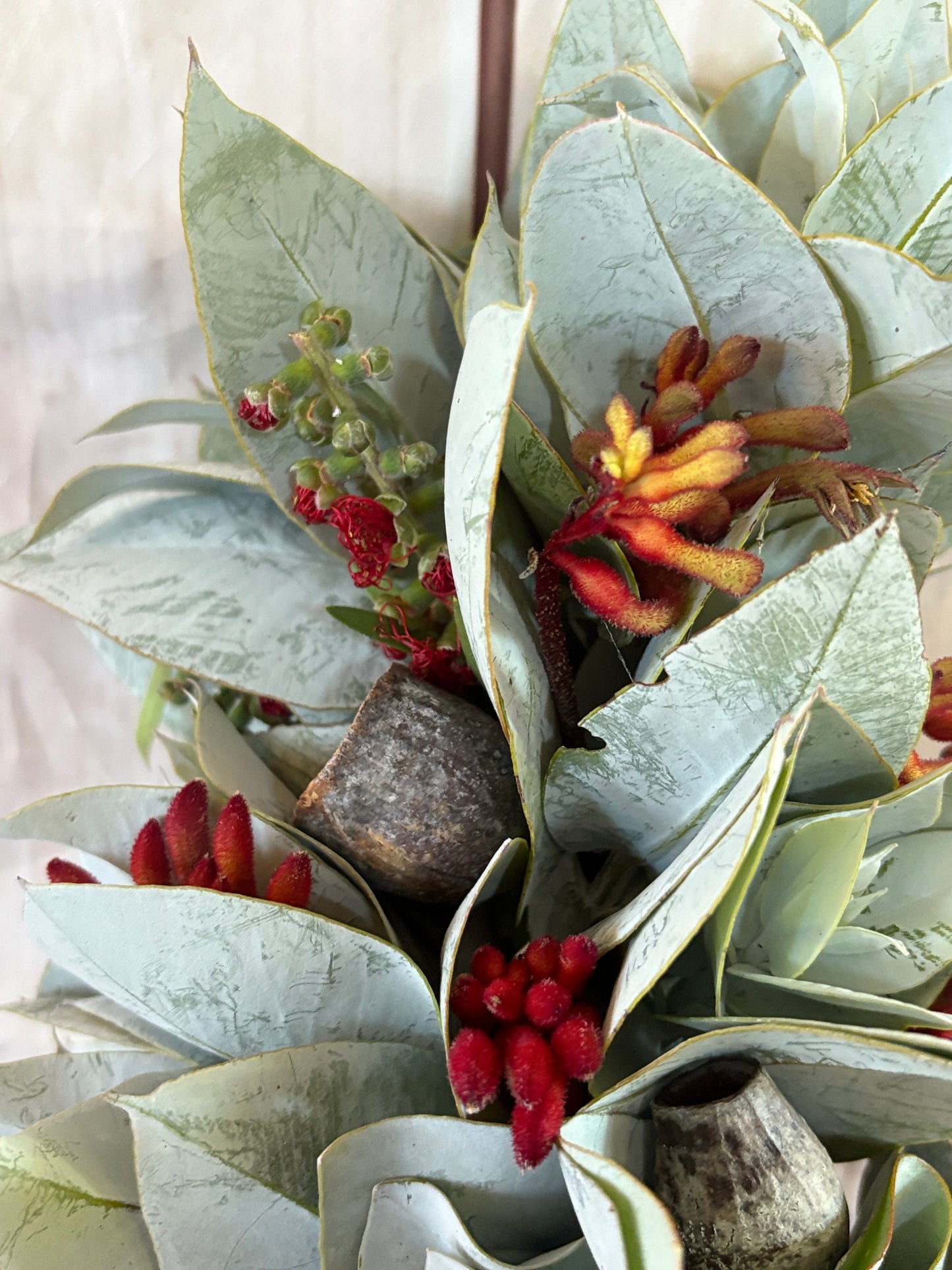 Summer Wild Flower Series - Bushfire Red