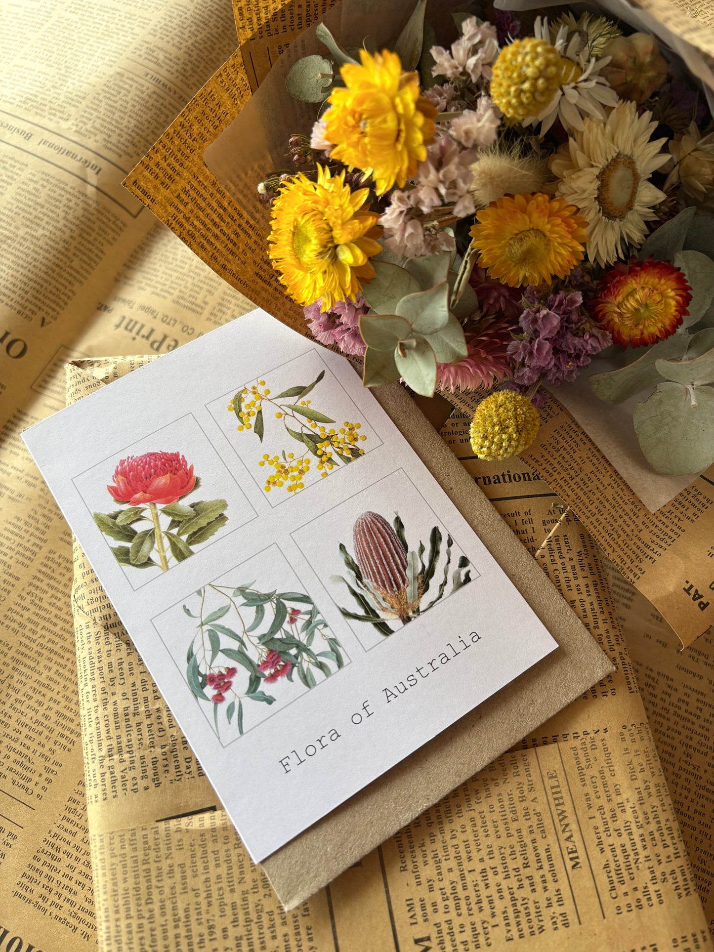 Cheryl Hodges Watercolour Gift Cards - Australian Flora