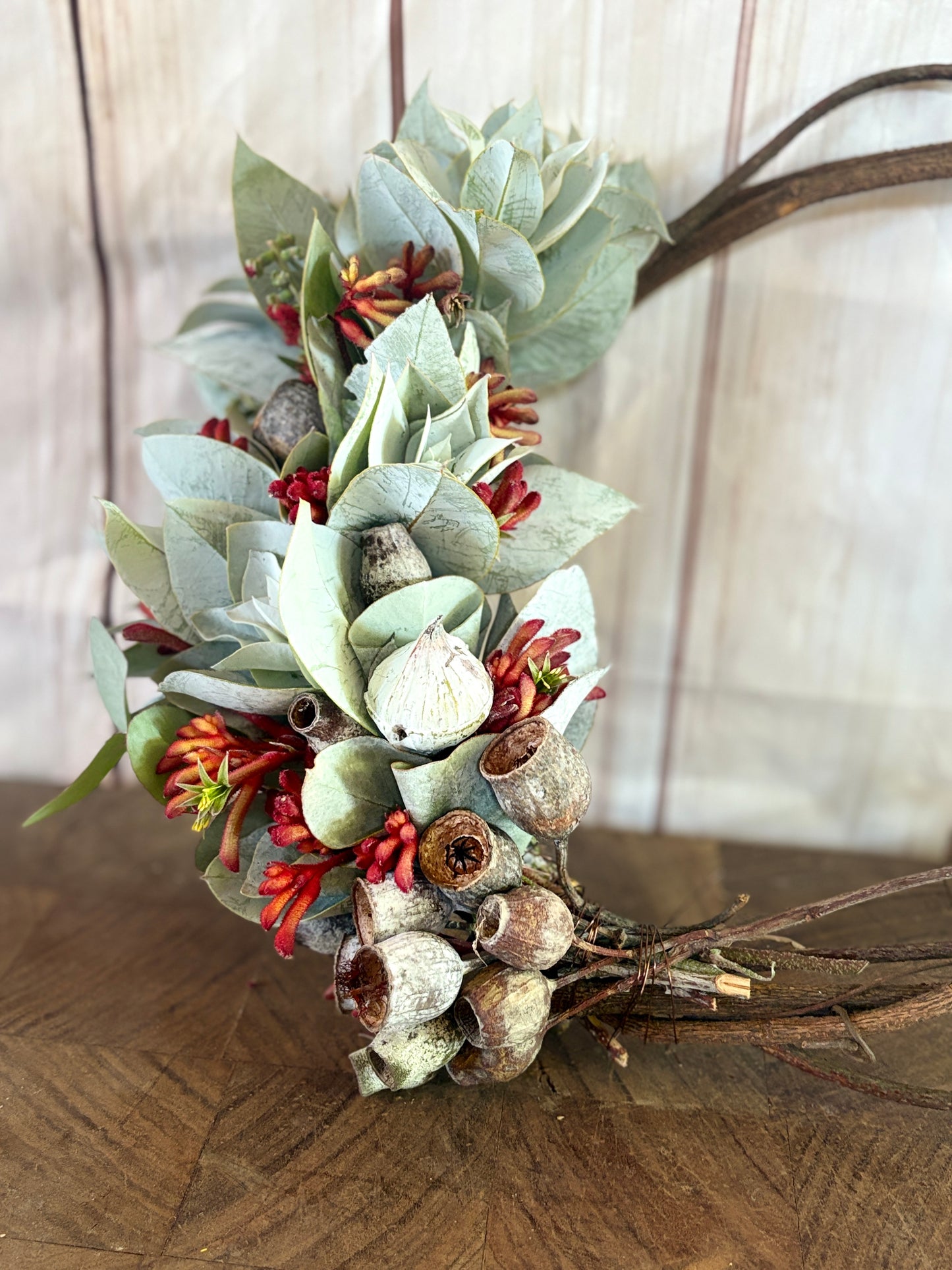 Summer Wild Flower Series - Bushfire Red