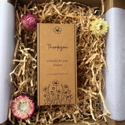 Thank You — Grateful for you, always - Everlasting Floral Studio
