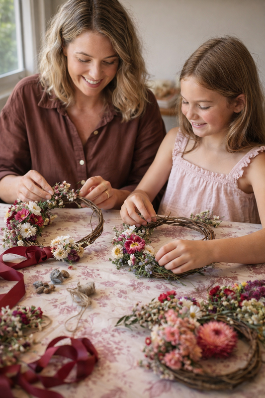A Circle Shared - A Mother Daughter Wreath Kit