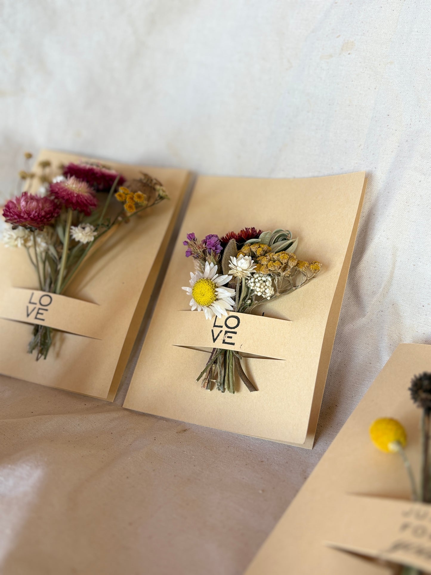 Mini Bouquet Gift Cards