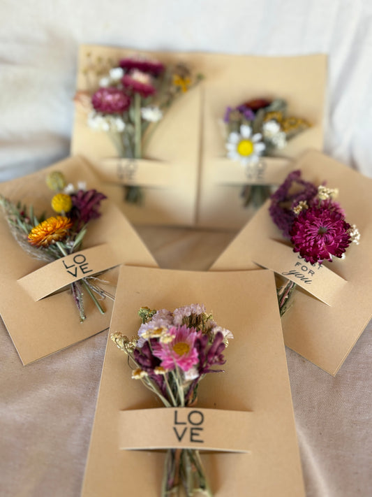Mini Bouquet Gift Cards