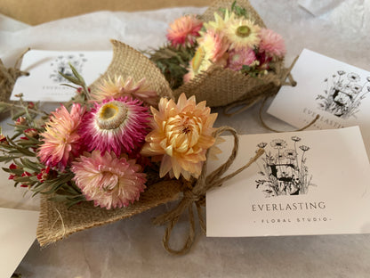 Dried Flower Posies  - Small