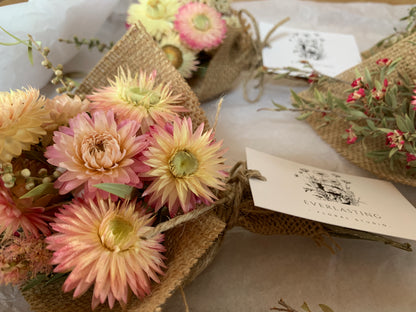 Dried Flower Posies  - Small