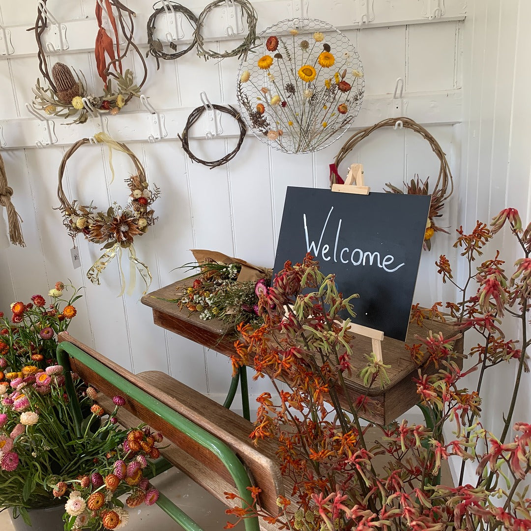 Festive Wreath-Making Workshop – Moyhu