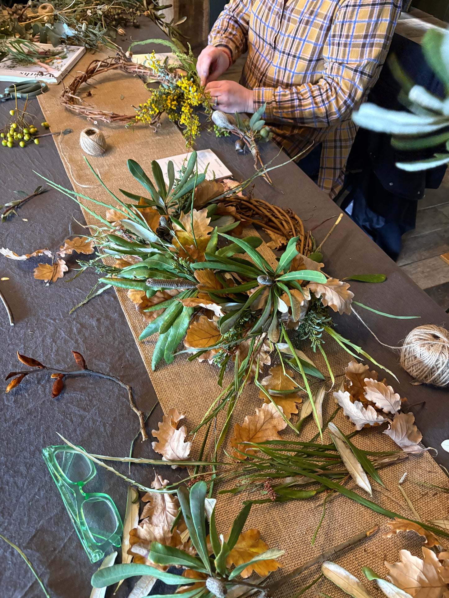 Winter Wreath Workshop @ Old Stanley School