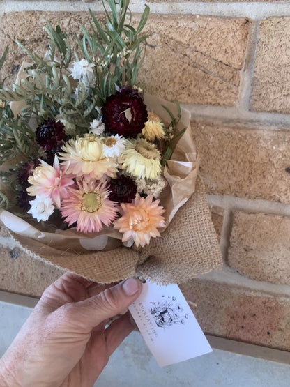 Dried Flower Posies  - Small